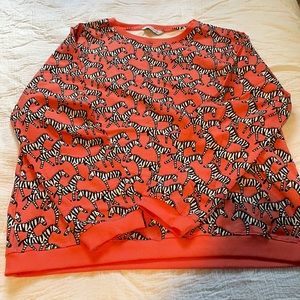 Zebra Sweatshirt- XL